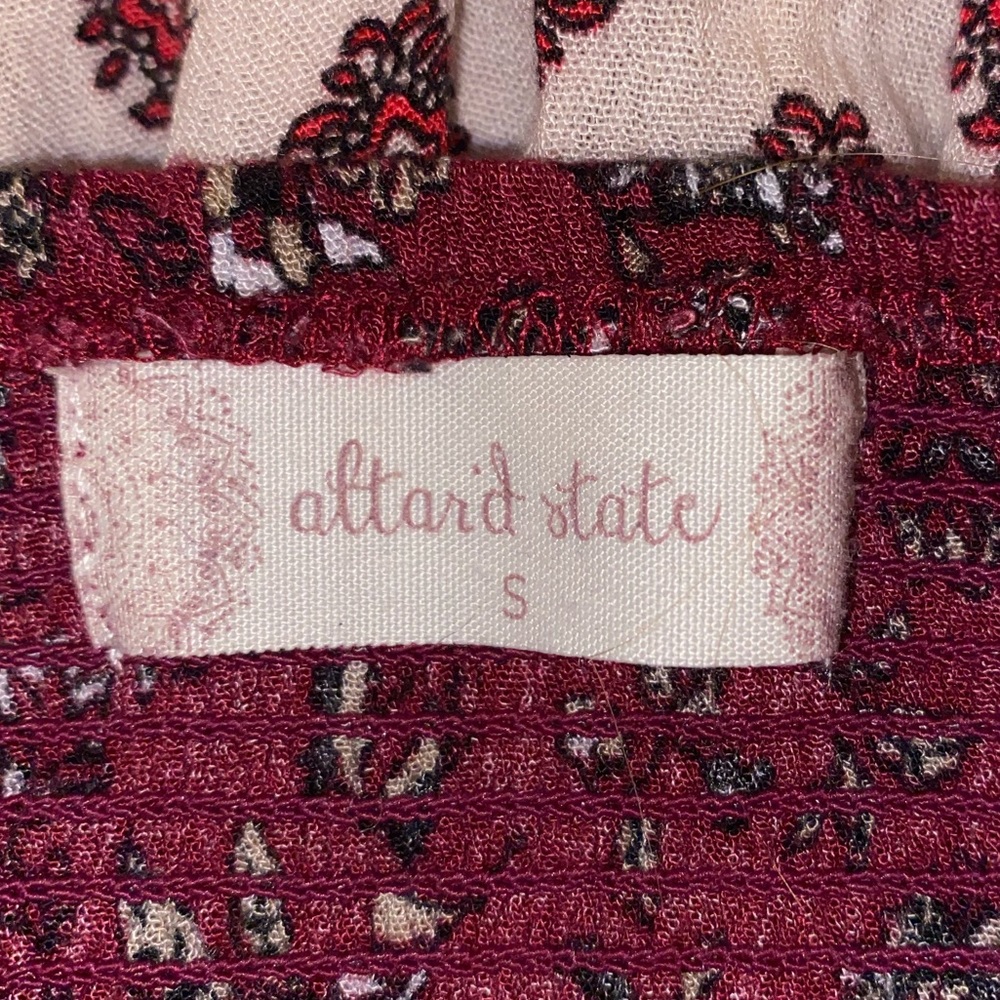 Altar’d state Boho shorts, rayon, elastic stretchy waist, super cute, size small - Picture 4 of 4